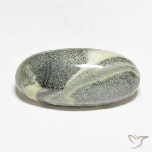19.10ct Naturel Multicolore Jaspe, ovale, Opaque