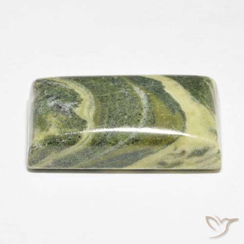 Jaspe Multicolore naturelle Baquette, 36.42 ct, Opaque