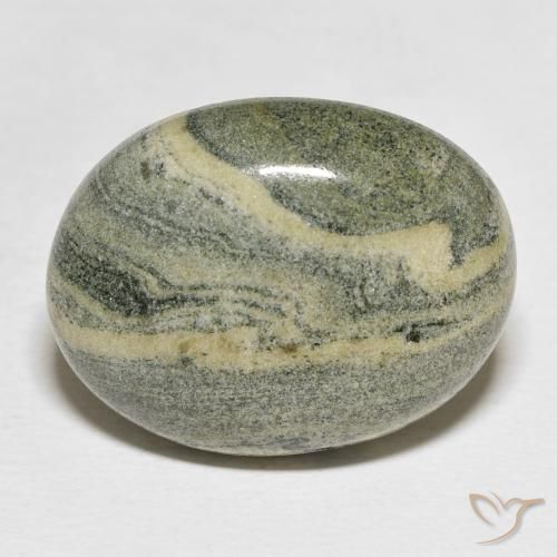 23.81ct Naturel Multicolore Jaspe, ovale, Opaque