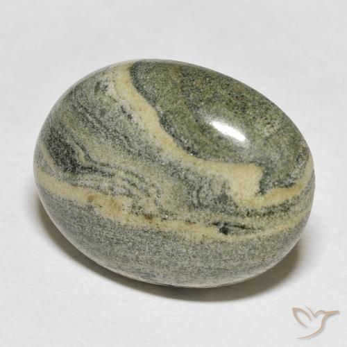 Jaspe Multicolore naturelle ovale, 23.81 ct, Opaque