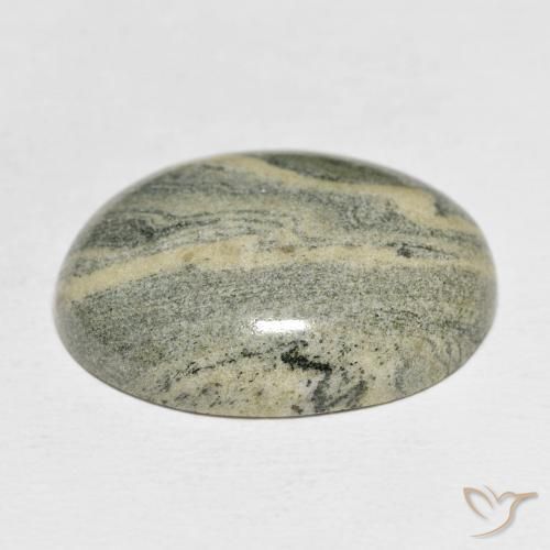 Jaspe Multicolore naturelle ovale, 23.81 ct, Opaque