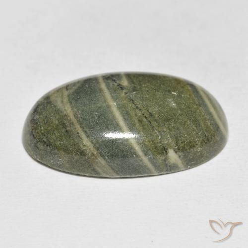 Jaspe Multicolore naturelle ovale, 24.46 ct, Opaque