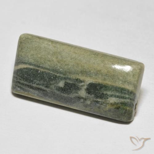 Jaspe Multicolore naturelle Baquette, 18.92 ct, Opaque