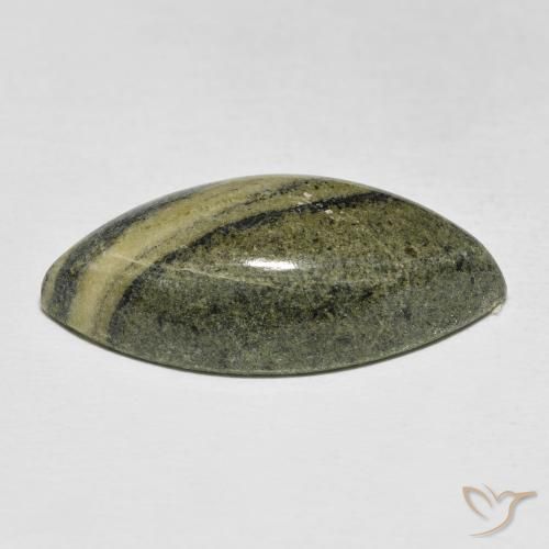 Jaspe Multicolore naturelle Marquise, 25.12 ct, Opaque