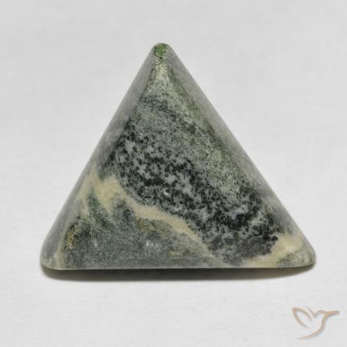 18.13ct Naturel Multicolore Jaspe, Trillion, Opaque
