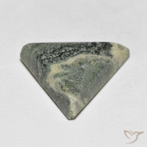 Jaspe Multicolore naturelle Trillion, 18.13 ct, Opaque