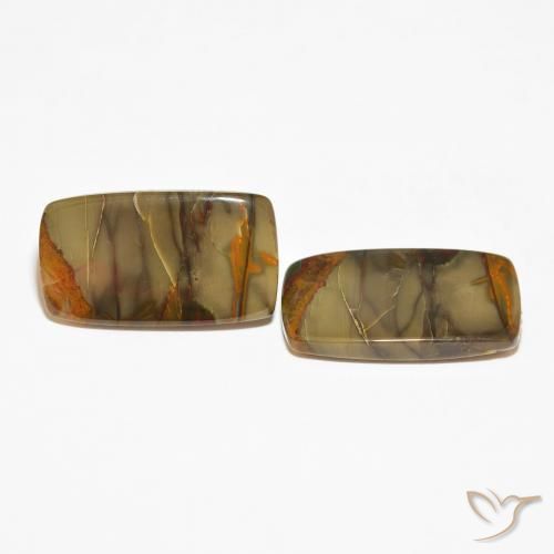 Shop natural 25.40ct Multicolore Jaspe gems, Coussin, from Indonésie at GemSelect. In stock, global shipping!