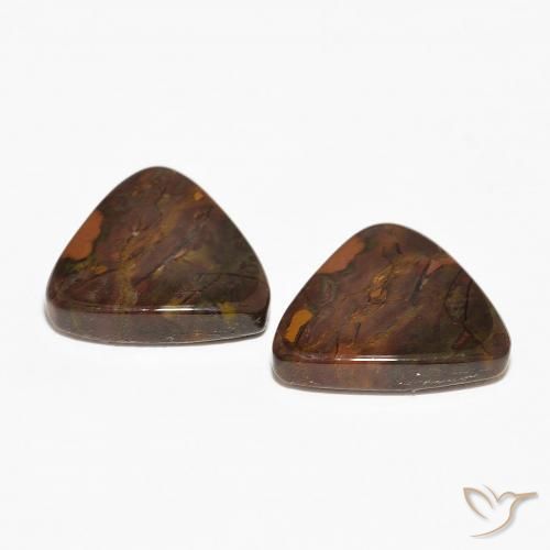 Shop natural 12.01ct Multicolore Jaspe gems, Trillion, from Indonésie at GemSelect. In stock, global shipping!