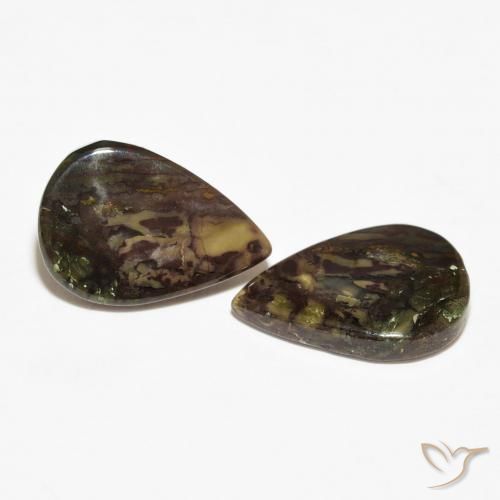 Shop natural 11.76ct Multicolore Jaspe gems, En forme de poire, from Indonésie at GemSelect. In stock, global shipping!
