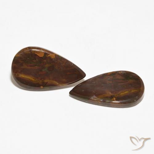 Shop natural 11.97ct Multicolore Jaspe gems, En forme de poire, from Indonésie at GemSelect. In stock, global shipping!