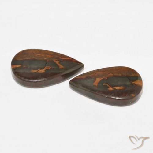 Shop natural 15.60ct Multicolore Jaspe gems, En forme de poire, from Indonésie at GemSelect. In stock, global shipping!