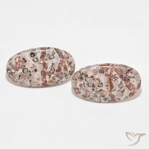 26.75ctw Naturel Multicolore Jaspe, ovale, Opaque
