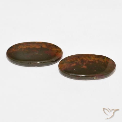 Shop natural 18.73ct Multicolore Jaspe gems, ovale, from Indonésie at GemSelect. In stock, global shipping!