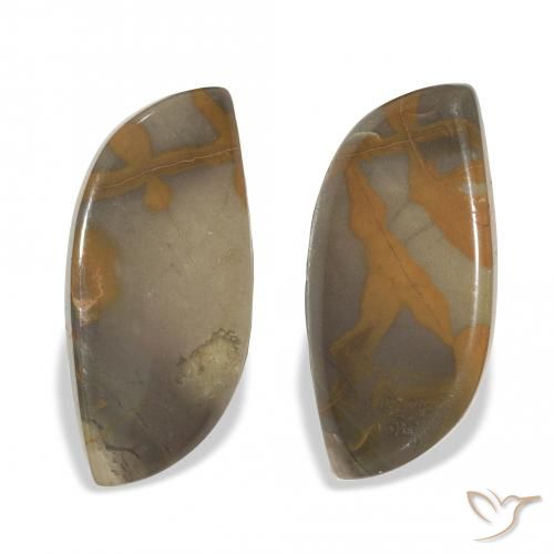 19.87ctw Naturel Multicolore Jaspe, Fantaisie, Opaque