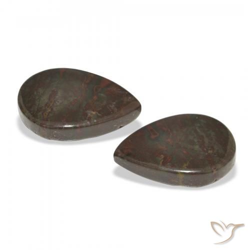 Shop natural 12.39ct Multicolore Jaspe gems, En forme de poire, from Indonésie at GemSelect. In stock, global shipping!
