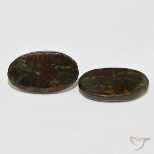 Shop natural 15.87ct Multicolore Jaspe gems, ovale, from Indonésie at GemSelect. In stock, global shipping!