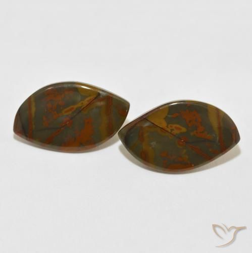 Shop natural 13.60ct Multicolore Jaspe gems, Fantaisie, from Indonésie at GemSelect. In stock, global shipping!