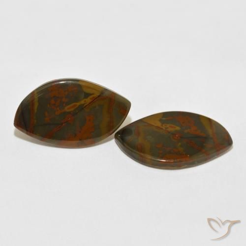 Shop natural 13.60ct Multicolore Jaspe gems, Fantaisie, from Indonésie at GemSelect. In stock, global shipping!