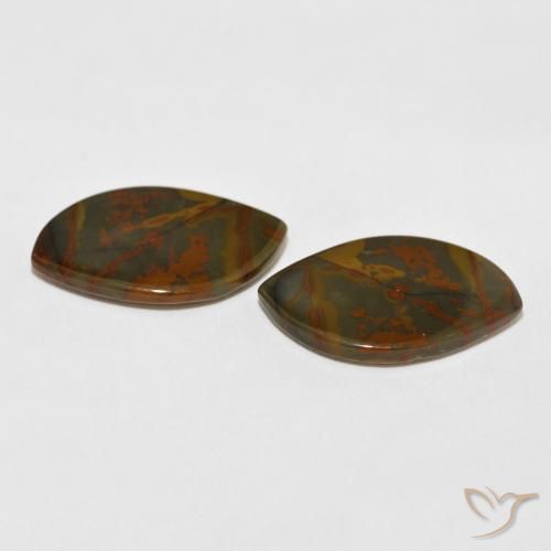 Shop natural 13.60ct Multicolore Jaspe gems, Fantaisie, from Indonésie at GemSelect. In stock, global shipping!