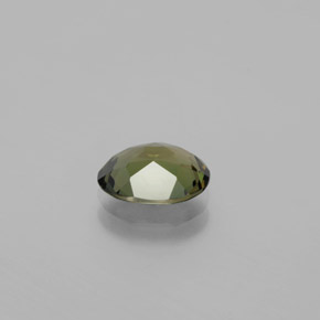 Kornerupine vert naturelle coupe ovale, 1,60 ct, VVS