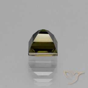 Rupine des grains Brun chocolat naturelle Baquette, 1.09 ct, VVS