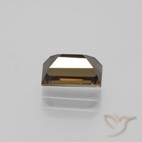Rupine des grains Brun cannelle naturelle Baquette, 1.40 ct, VVS-VS