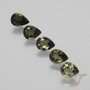 Shop natural 2.23ct Vert terre Kornerupine gems, En forme de poire, from Sri Lanka at GemSelect. In stock, global shipping!