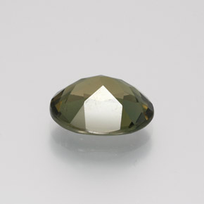 Kornerupine vert naturelle coupe ovale, 3,14 ct, VVS-VS