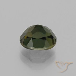 Rupine des grains Brun moyen naturelle ovale, 1.68 ct, VS