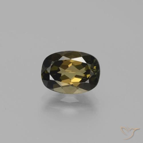 1.78ct Naturel Brun verdâtre Kornerupine, Coussin, VS
