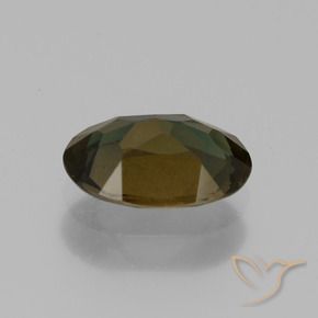 Rupine des grains Brun moyen naturelle ovale, 1.04 ct, VS