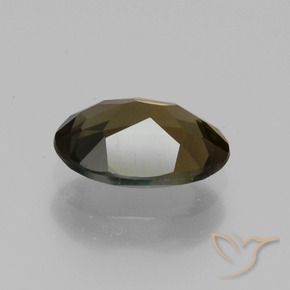 Rupine des grains Brun doré profond naturelle ovale, 1.21 ct, VVS
