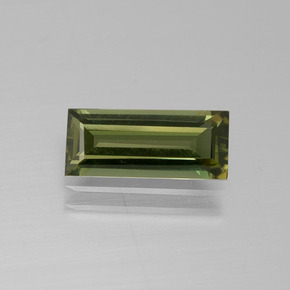 Kornerupine marron naturelle baguette, 1,72 ct, VVS-VS
