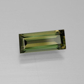 Kornerupine marron naturelle baguette, 1,72 ct, VVS-VS