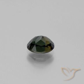 Rupine des grains Brun chocolat naturelle ovale, 1.19 ct, VS-SI