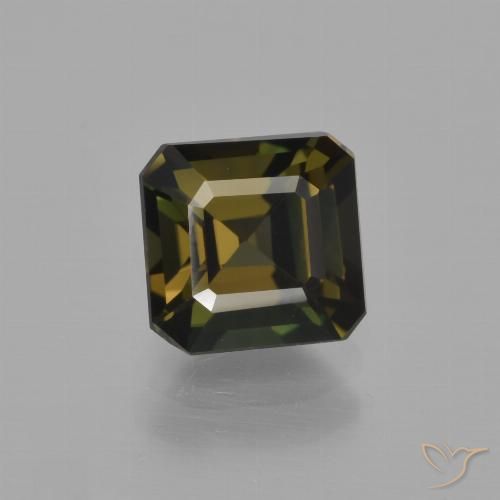 1.73ct Naturel Brun frais Kornerupine, Taille émeraude, VVS