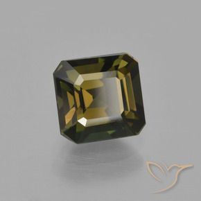 Rupine des grains Brun frais naturelle Octogone / coupe Émeraude, 1.73 ct, VVS
