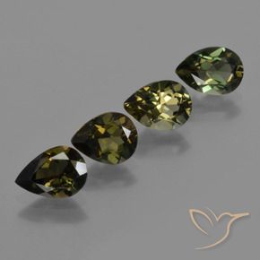 Shop natural 2.59ct Vert foncé Rupine des grains gems, En forme de poire, from Sri Lanka at GemSelect. In stock, global shipping!