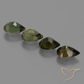 Shop natural 2.59ct Vert foncé Rupine des grains gems, En forme de poire, from Sri Lanka at GemSelect. In stock, global shipping!