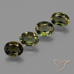 Shop natural 2.60ct Vert terreux profond Rupine des grains gems, ovale, from Sri Lanka at GemSelect. In stock, global shipping!