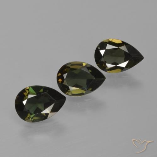 Shop natural 2.30ct Brun verdâtre Rupine des grains gems, En forme de poire, from Sri Lanka at GemSelect. In stock, global shipping!