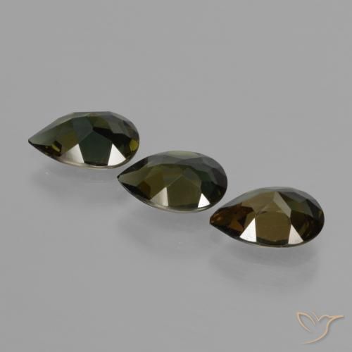 Shop natural 2.30ct Brun verdâtre Rupine des grains gems, En forme de poire, from Sri Lanka at GemSelect. In stock, global shipping!