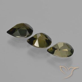 Shop natural 2.63ct Brun verdâtre Rupine des grains gems, En forme de poire, from Sri Lanka at GemSelect. In stock, global shipping!