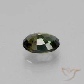 Rupine des grains Brun moyen naturelle ovale, 1.54 ct, VS