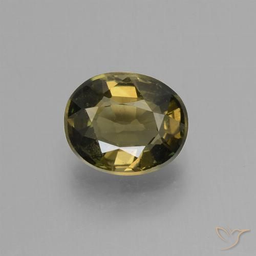1.44ct Naturel Brun moyen Kornerupine, ovale, VS