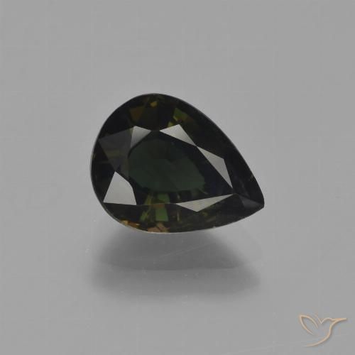 2.61ct Naturel Brun verdâtre Kornerupine, En forme de poire, VS