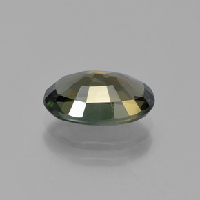 Kornerupine vert naturelle coupe ovale, 2,24 ct, VVS-VS