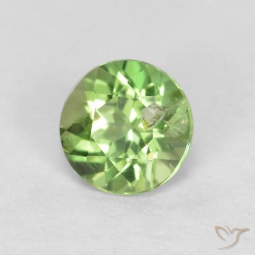 Rupine des grains Vert clair naturelle Tour, 0.21 ct, SI