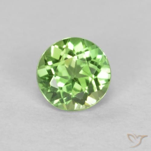 Kornerupine Vert éclatant naturelle Tour, 0.16 ct, VVS-VS