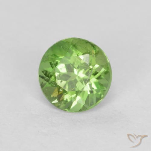 Rupine des grains Vert citron naturelle Tour, 0.23 ct, VS-SI